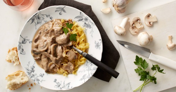 Classic Beef Stroganoff
