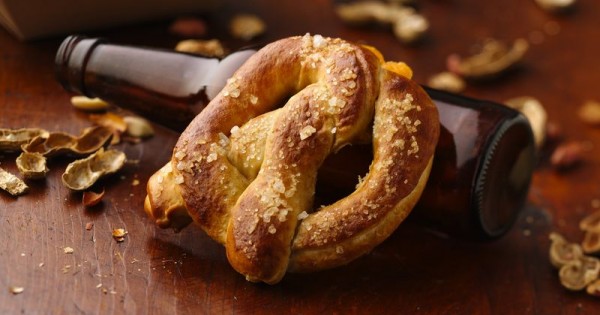 Beer Cheese-Stuffed Pretzels