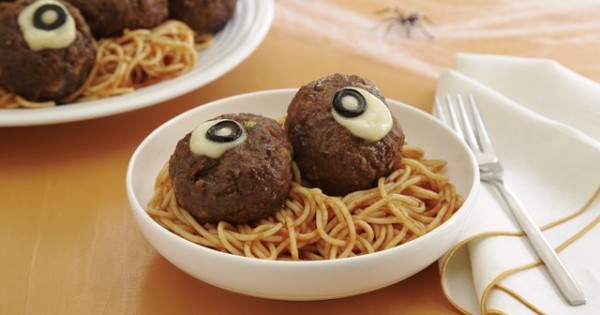 Spaghetti and "Oozing Eyeballs"