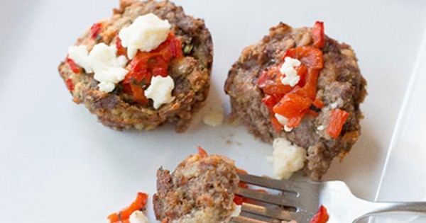 Mediterranean-Style Mini Meatloaves