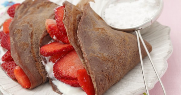 Strawberry-Stuffed Chocolate