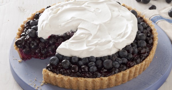 Blueberry Refrigerator Pie