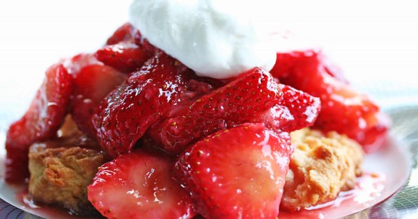 Strawberry Shortcake Recipe Print