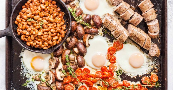 Sheet Pan English Breakfast Recipe