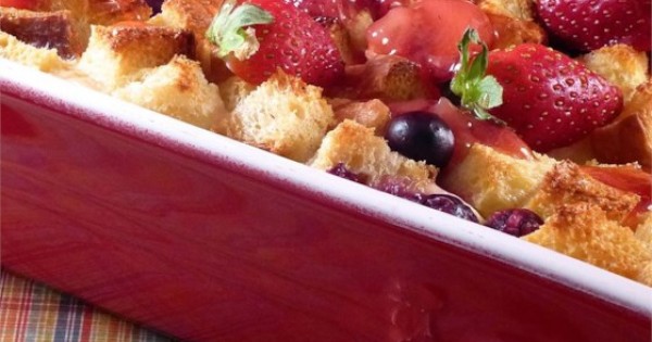 Strawberry Cream Cheese French Toast