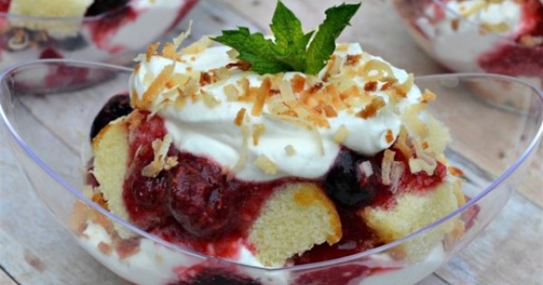 Mixed Berry Trifle