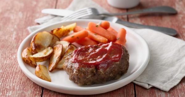 Grilled Meatloaf Dinner Foil Pack