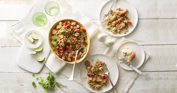 Caprese Quinoa Salad