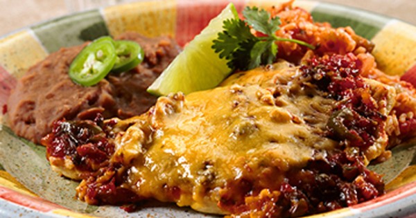 Green Chili-Baked Chicken