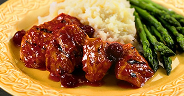 Orange-Cranberry Turkey Medallions