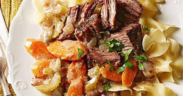 Slow Cooker German-Style Beef Roast