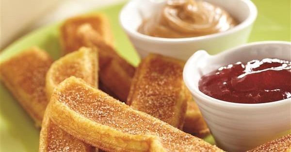 Cinnamon French Toast Sticks with PB&J