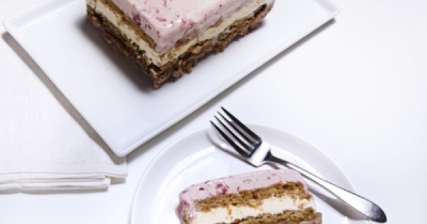 Neapolitan Ice Cream Cookie Loaf