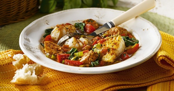 Cod and Chorizo Stew