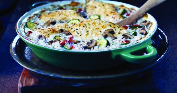 Italiano Chicken and Rice Bake