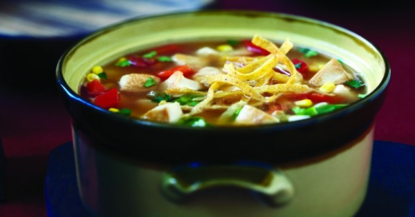 Hearty Chicken Tortilla Soup