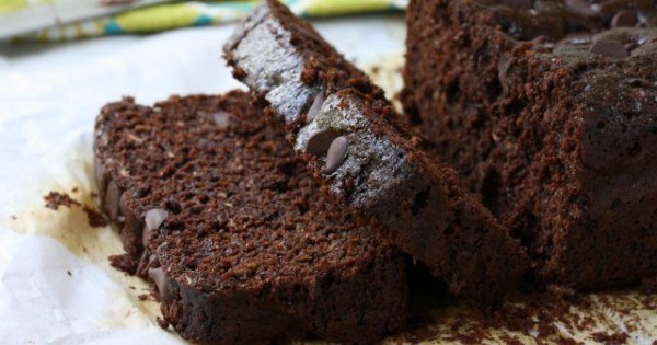 Double Chocolate Whole Wheat Zucchini Bread