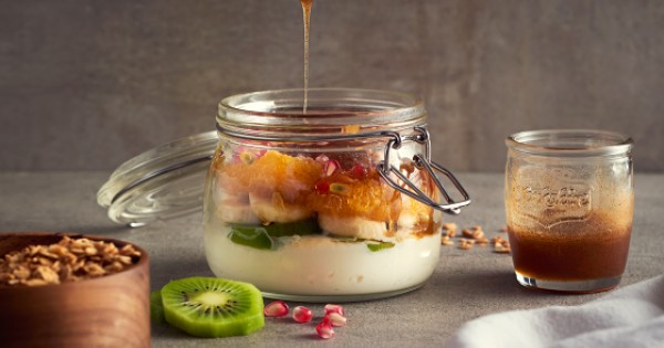 Ricotta and Spiced Honey Breakfast Bowl