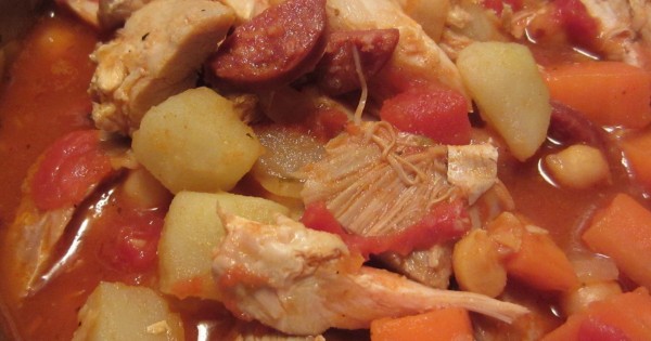 Chicken Stew, Spanish Style