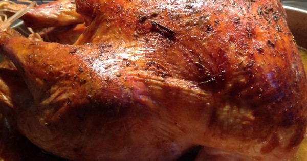 Rosemary and Basil Roast Turkey