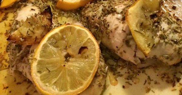 Garlic and Rosemary Chicken Breasts