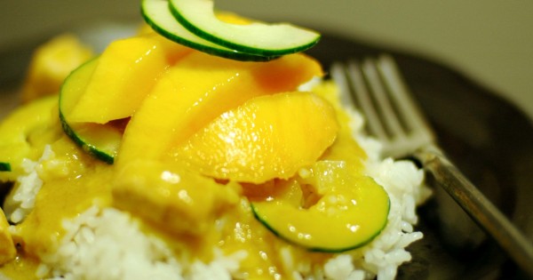 Chicken, Coconut and Mango Curry