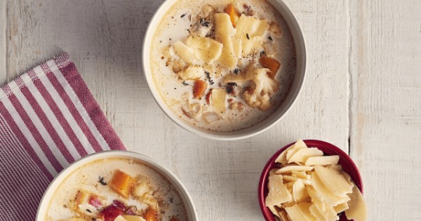 Creamy Butternut Squash & White Bean Soup