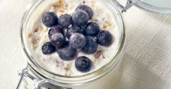 Blueberry Overnight Oatmeal