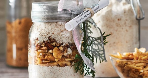 Vegan Banana Pecan Pancake Gift Jar