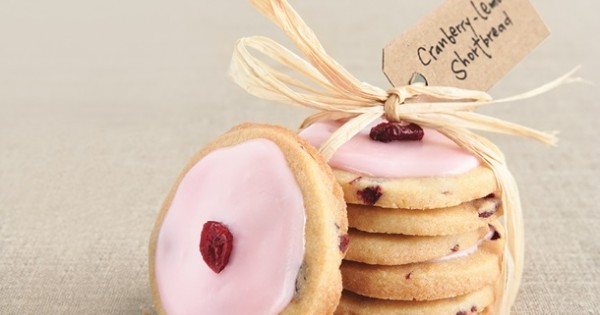 Cranberry-Lemon Shortbread
