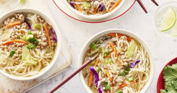 Egg-Roll-in-a-Bowl Noodle Soup