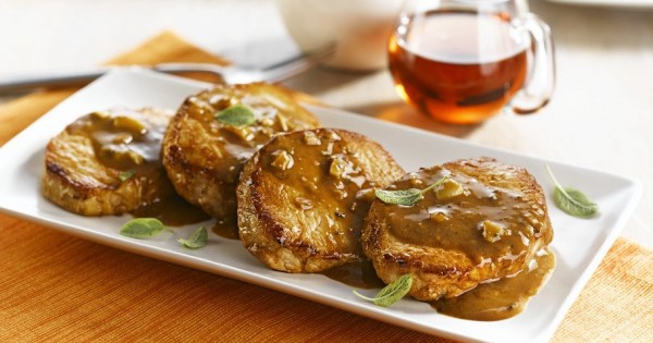 Maple and Herb Marinated Pork Chops