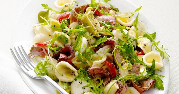 Orecchiette Salad with Roast Beef
