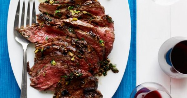 Olive-and-Spice-Rubbed Leg of Lamb