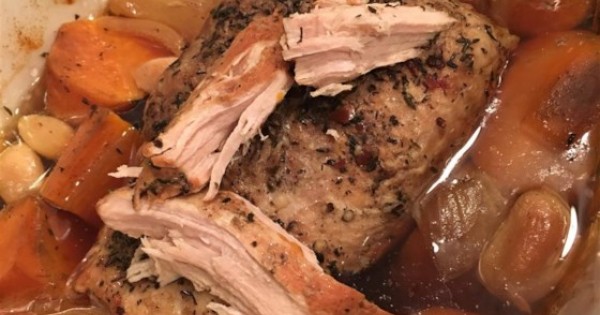 Garlic Pork Roast