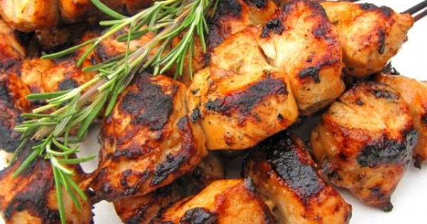 Rosemary Ranch Chicken Kabobs