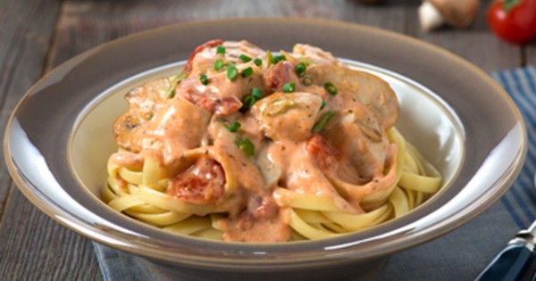 Pesto Chicken Alfredo