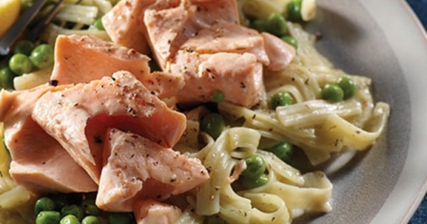 SALMON HERB PASTA