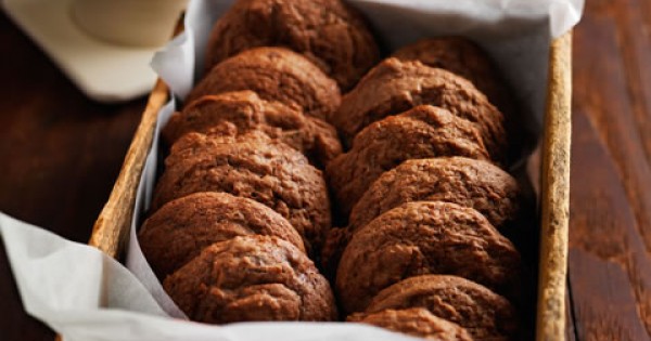 Lindt Double Chocolate Mint Chip Cookies
