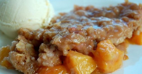 Juicy Peach Crisp