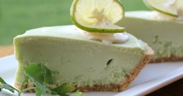 Avocado Lime Cheesecake