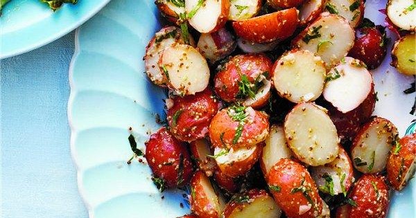Baby-red-potato salad