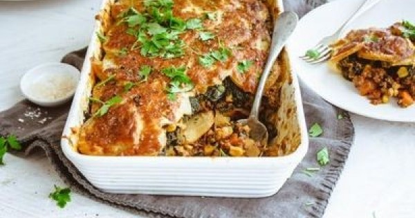 Beef and Potato Layered Casserole