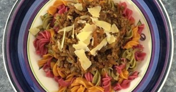Beef and Vegie Chameleon Bolognese