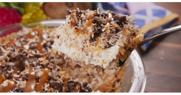 Frozen Samoa Pie