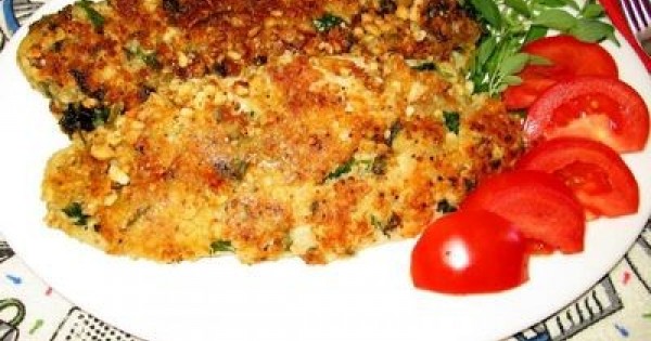 Fried Fish Coated with Macadamia Nuts