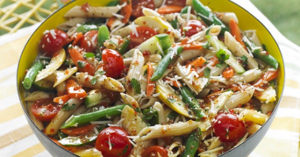 Veggie Salad-Pasta Toss