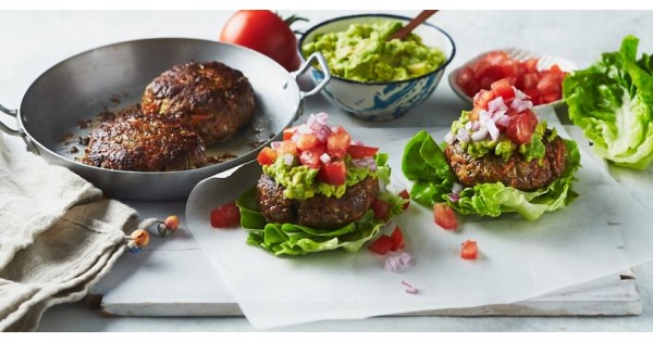 Naked Mexican Burger