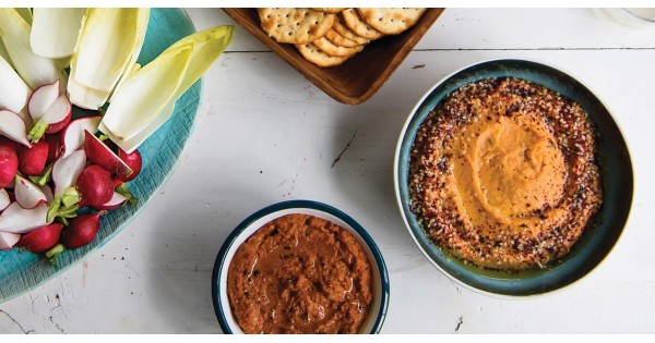 Sweet Potato–Tahini Dip with Za'atar