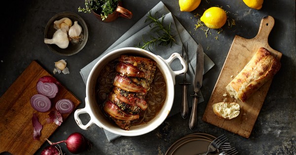 Porchetta with Bacon